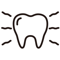 歯に刺激を与えずに自然な白さに。