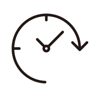 一回あたりの施術時間は約30分。